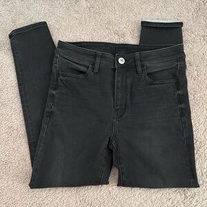 AE High Rise Jegging Crop - Dark Grey